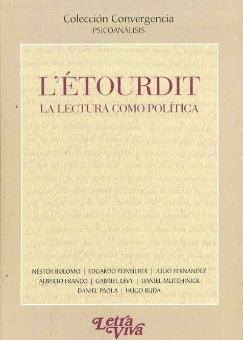 L'étourdit. La lectura como política